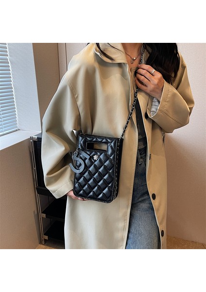 Bayan Retro Zincir Çanta, Popüler Moda Omuz Crossbody Çanta (Yurt Dışından)