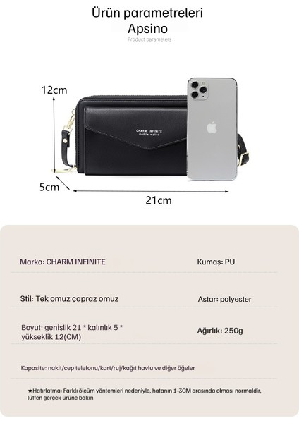Kadıncep Telefonuçantası, Kore Tarzi Fonksiyel Kadın Omuz Cantası (Yurt Dışından) modelleri