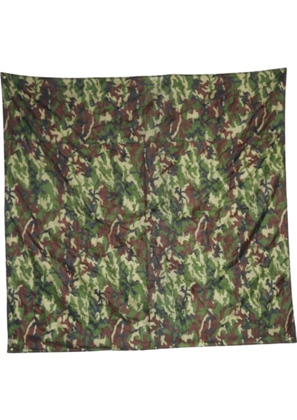 Ağır Hizmet Çadırı Izi Kamp Tarp Levha Mat Yürüyüş Plaj I Için 2X2M (Yurt Dışından)