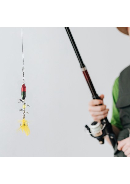 Uzun Döküm Spinner Yem Balıkçılık Cazibesi Çift Kuyruk Pervane Alabalık Sazan Yayın Balığı Yapay Buz Balıkçılık Lures 10G (Yurt Dışından)
