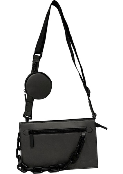 Çanta Çanta Küçük Omuz Çantası Için Gri (Yurt Dışından) fiyatları