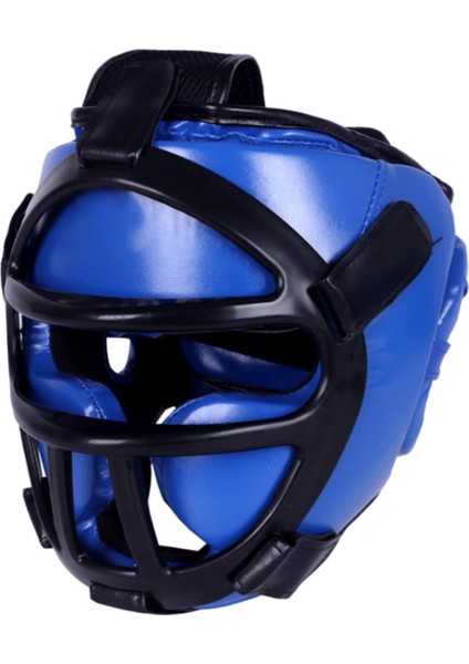 Başlığı Muay Thai Eğitimi Için Taşınabilir Müsabaka Başlığı Mma Karate Mavi M (Yurt Dışından)