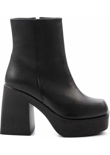 Siyah Kadın Bot & Bootie K02420035009