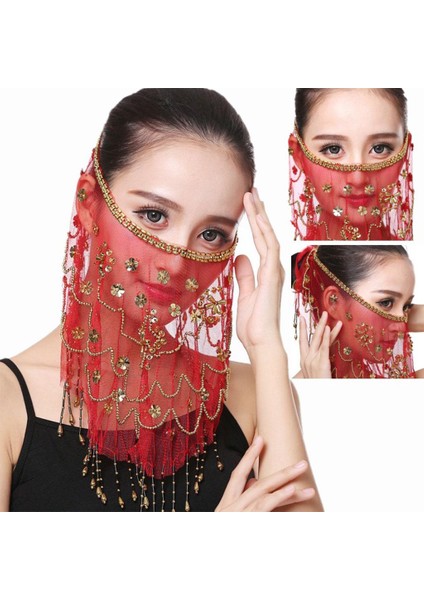 Hint Aksesuarları Ş Kostümü × Püsküllü Kırmızı (Yurt Dışından)