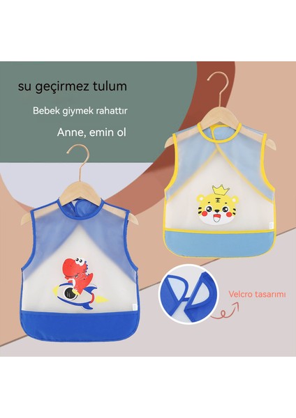 Çocuk Önlüğü, Bebek Yeme Önlüğü, Su Geçirmez ve Kirlenmez (Yurt Dışından)