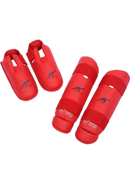 Shin Bacak Elastiki Pedler Kick Padded Irmızı (Yurt Dışından) fırsatları