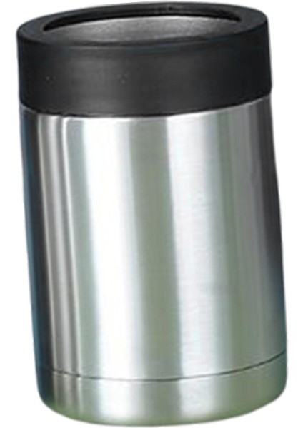 Paslanmaz Çelik Yalıtımlı Soğutucu Kapaklı Içecek Kılıfı Çift Duvar Ince 360ML (Yurt Dışından)