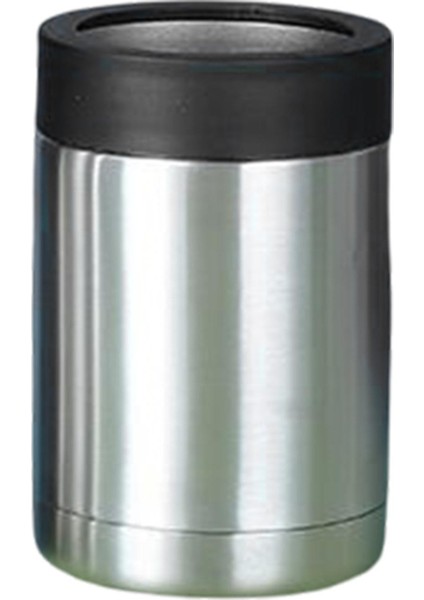 Paslanmaz Çelik Yalıtımlı Soğutucu Kapaklı Içecek Kılıfı Çift Duvar Ince 360ML (Yurt Dışından)