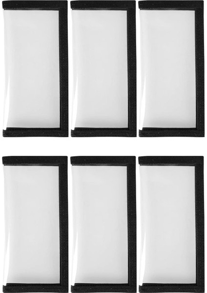 6 Adet Balıkçılık Cazibesi Sarar, Şeffaf Pvc Cazibesi Kapakları Balıkçılığı Güvenli Tutar, Balıkçılık Yem Kapağı Kolayca Lures Görün, Balıkçılık Kapakları (Yurt Dışından)