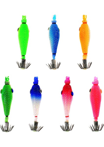 7 Jig Takımı Glow Jigs (Yurt Dışından)