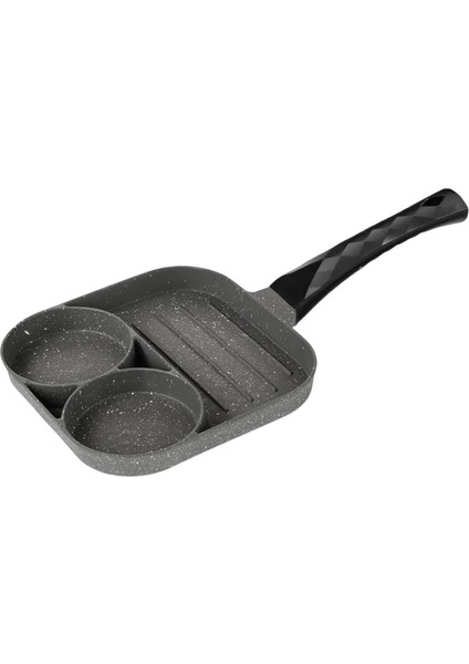 2'de 1 Gözleme Tavaları, Yumurta Gözleme Biftek Tava Omlet Jambonlu Siyah Açıklandığı Gibi (Yurt Dışından) fiyatları