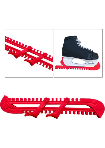 Paten Blade Guard Buz 345X65MM Ğı 4 Kırmızı (Yurt Dışından)