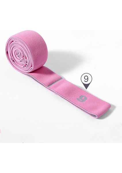 Direnç Latin Bantları, 9 Döngü Direnç Egzersiz Bantları, Latin Egzersiz Bandı, Yoga Pilatus Için Elastik Egzersiz Bandı (Yurt Dışından)