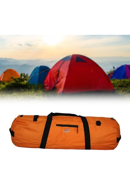 Kamp Çadır Depolama Çantası Eşyası Torba Katlama Tutucu Taşınabilir Seyahat Turuncu 90CMX30CM L (Yurt Dışından) indirimleri