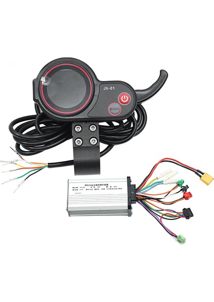 Jh-01 Metre Pano LCD Ekran + 48 V 20A Fırçasız Denetleyici Salonu Olmadan Elektrikli Scooter E Bisiklet Aksesuarları (Yurt Dışından)