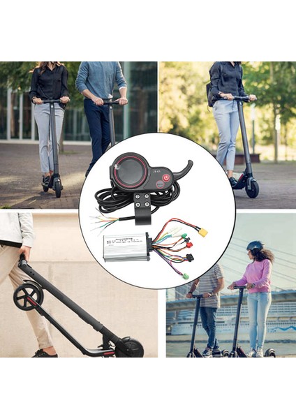 Jh-01 Metre Pano LCD Ekran + 48 V 20A Fırçasız Denetleyici Salonu Olmadan Elektrikli Scooter E Bisiklet Aksesuarları (Yurt Dışından)