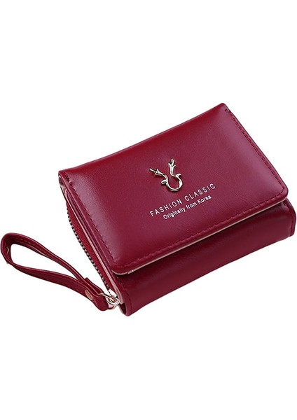 Moda Antlers Mini Fermuarlı Para Cüzdanı (Yurt Dışından)