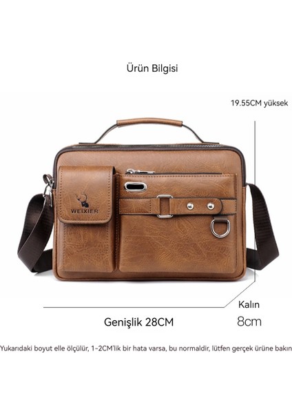 Erkek Iş Omuz Crossbody Çantası (Yurt Dışından)