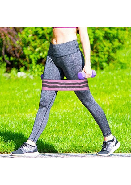 Direnç Bantları Seti | Erkekler ve Kadınlar Için Kumaş Egzersiz Döngüleri | Popo ve Bacak Egzersizi (Yurt Dışından) modelleri