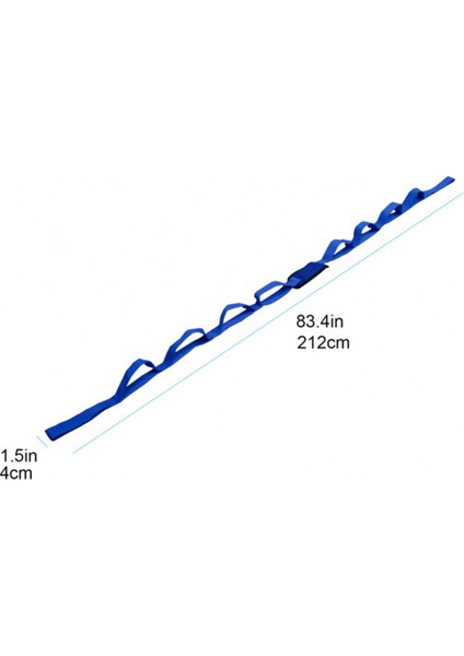 Döngü Yoga Kayışı Esneme Elastik Olmayan Ayarlanabilir D Halka Kemer Dansı Dayanıklı (Yurt Dışından) modelleri