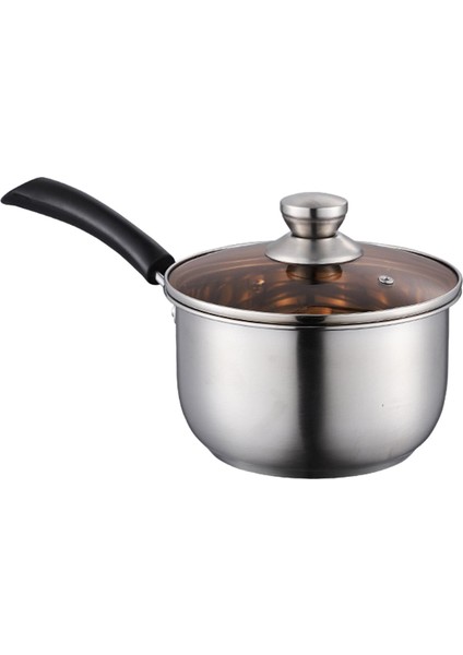 Küçük Tencere Pişirme Pot Tencere Kapağı ile Yemek Odası Restoranı 16X8CM 16CM (Yurt Dışından)