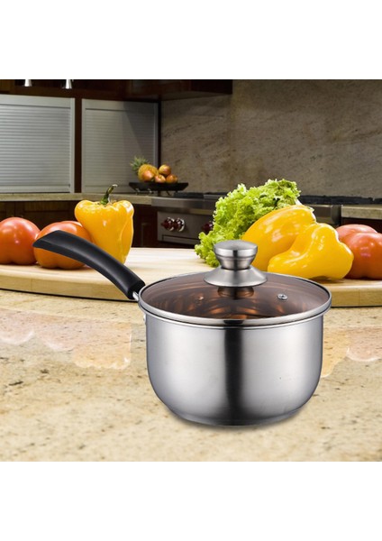 Küçük Tencere Pişirme Pot Tencere Kapağı ile Yemek Odası Restoranı 16X8CM 16CM (Yurt Dışından) fırsatları