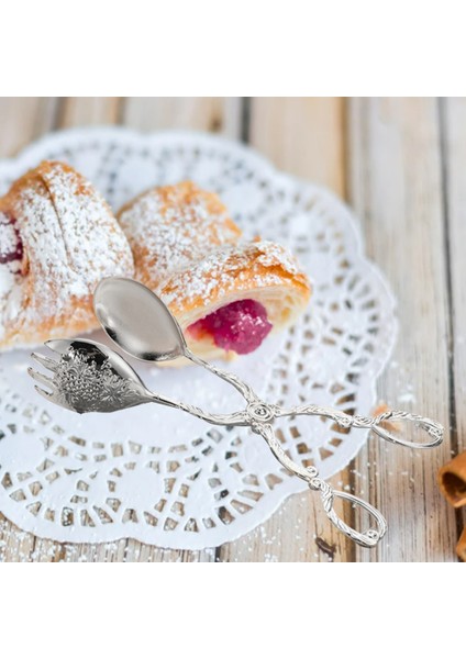 Çok Işlevli Maşası Salata Çatal Bıçak Takımı Mutfak Eşı Maşası Yuvarlak (Yurt Dışından)