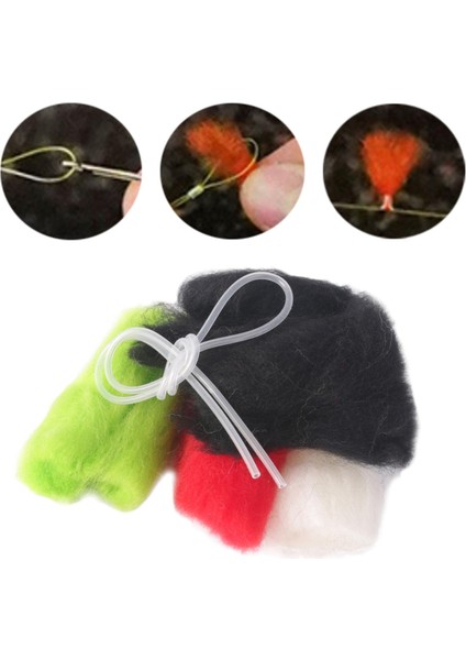 4 /takım I Balıkçılık Şıra Aksesuarları Alabalık Yün (Yurt Dışından) indirimleri