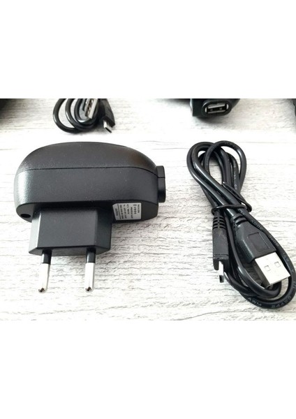 USB Adaptör ve Micro USB Kablo Set Ikisi Bir Arada