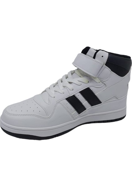 28708 Beyaz Yüksek Bilekli Kadın Sneaker Günlük Spor Ayakkabı modelleri