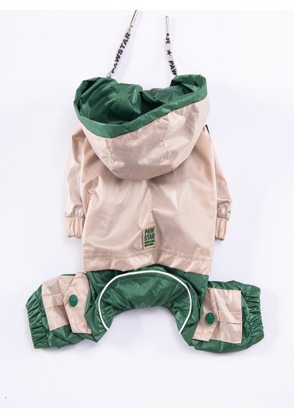 Bicolor Küçük-Orta-Büyük Irk Tulum Yağmurluk