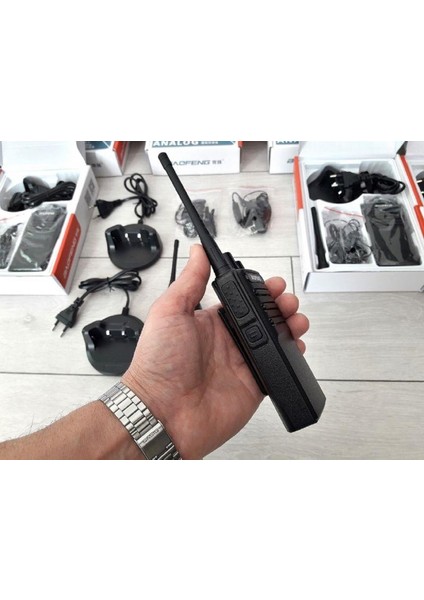 2li C8 V2 V78 USB Şarj Pmr Telsiz Inşaat Şantiye Av Gezi Zor Koşul Vale Telsizi fırsatları