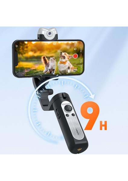 Isteady Vs2 3 Eksenli El Tipi Aı Yapay Zeka Görüş Sensörlü Gimbal Stabilizatör