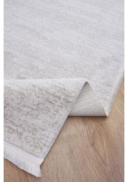 Abilene Krem Modern Akrilik Makine Halısı