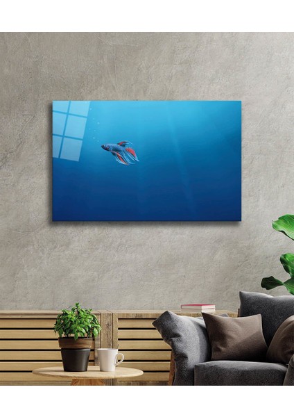 Balık Cam Tablo Fish