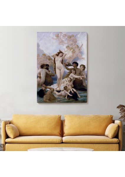 Venüsün Duğuşu Tablosu - Birth Of Venus William-Adolphe BOUGUEREAU-6474