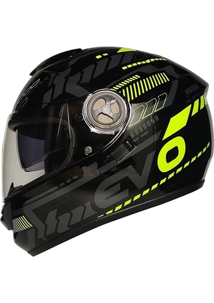 FR-913 Evo Yellow Güneş Vizörlü Kask