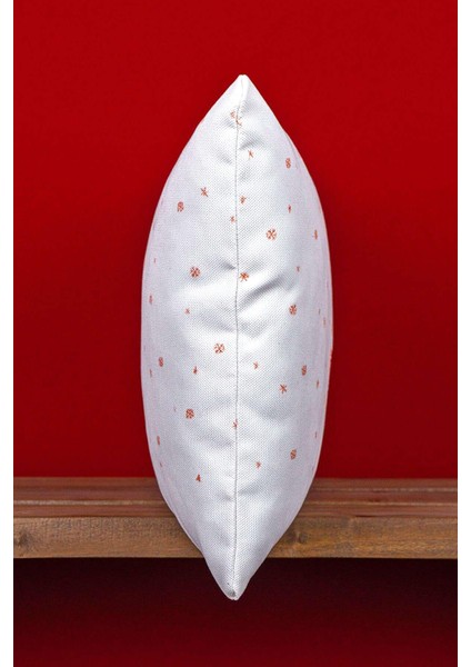 Çift Taraflı 35X50 Kırmızı Geyik Yılbaşı Temalı Dijital Baskılı Kırlent Kılıfı -CGH1361-3550 fırsatları