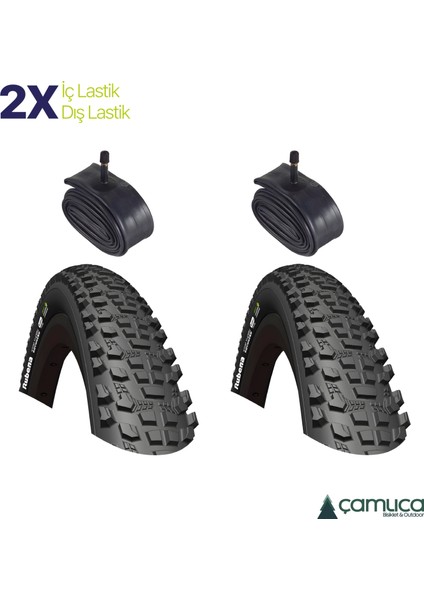 Mitas Ocelot 2Adet Dış +2Adet İç Lastik -16X2.10 Mtb Dağ Bisikleti