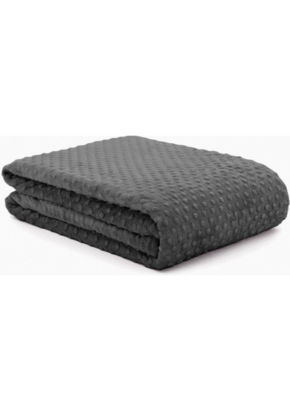 Pearl Çift Kişilik Tomurcuk Battaniye Antrasit 200*220