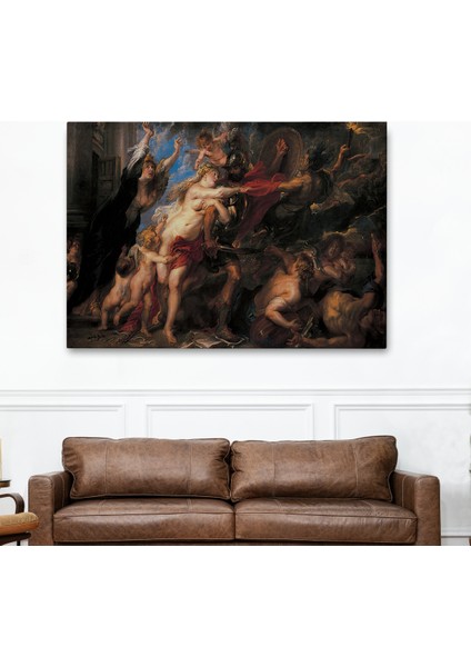 Peter Paul Rubens’in Savaşın Sonuçları TABLOSU-6655