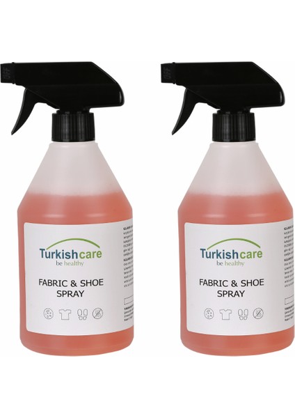 Ayakkabı ve Kumaş Temizleme Spreyi 2X500 ml 2'li