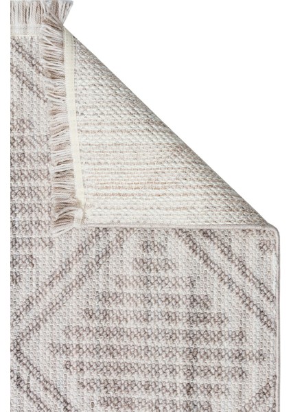 Gramastetten Gri Geometrik Polyester Makine Halısı fırsatları