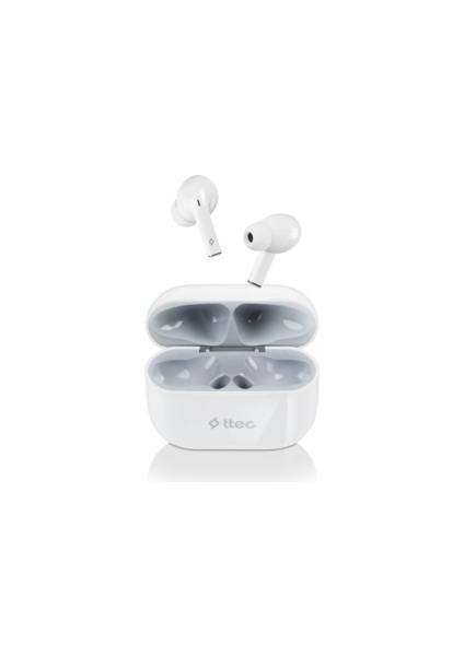 2KM140S Aırbeat Plus Gercek Kablosuz Tws Bluetooth Kulaklık Beyaz