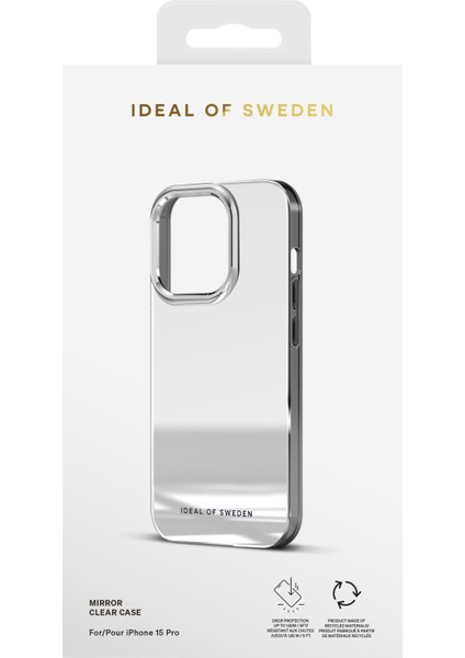 Clear Case iPhone 15 Pro Telefon Kılıfı Mirror