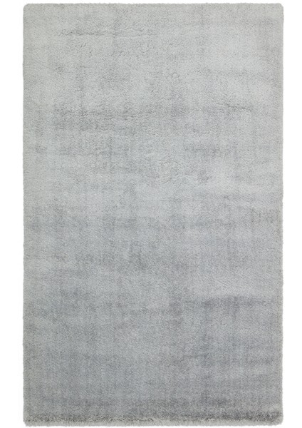 Oberwart Gri Shaggy Mikropolyester Makine Halısı