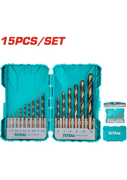 15 Parça Hss Matkap Ucu Set - TACSDL51501
