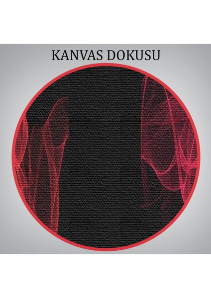 Türkiye Azerbaycan Bayrak Desenli Dekoratif Kanvas TABLO-6518