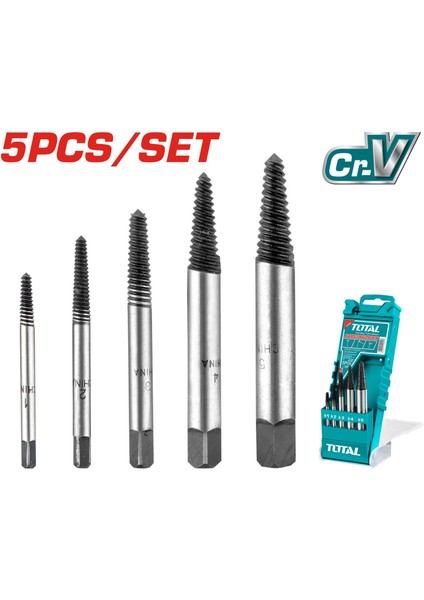 5 Parça Vida Çıkarıcı Uç Seti, TACSE0056