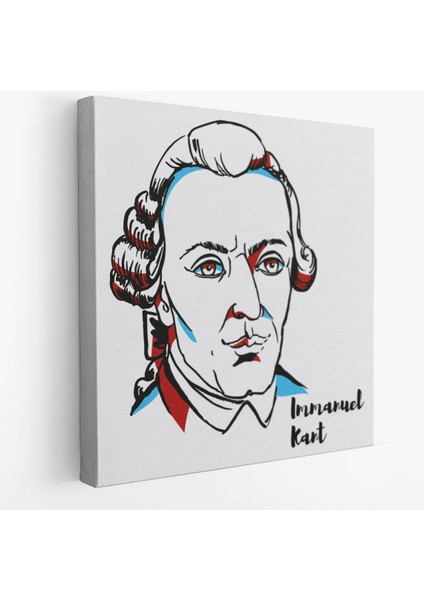 Immanuel Kant Dekoratif Kanvas TABLO-5820
